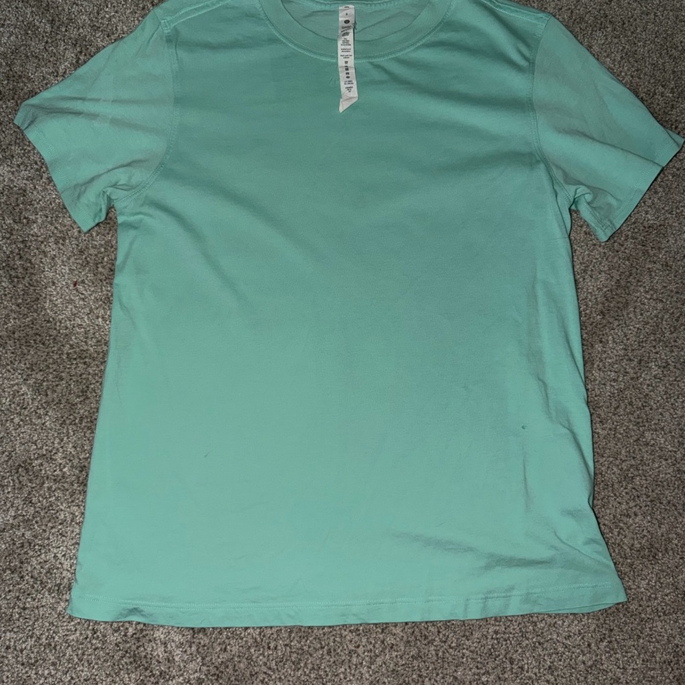 Lululemon Athletica Light Green Tee